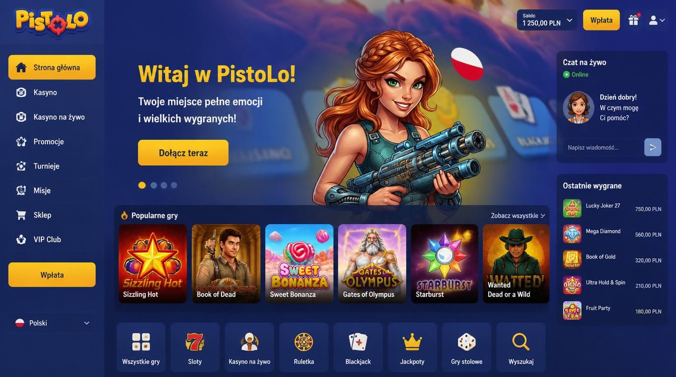 Interfejs w języku polskim i PLN